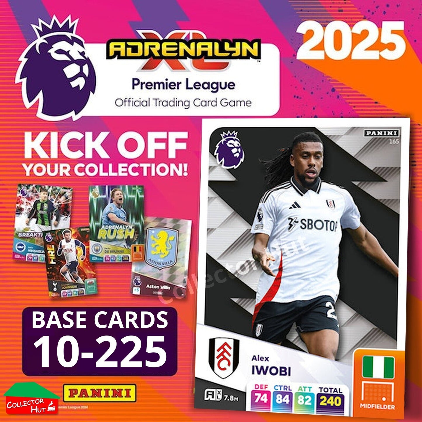 Panini Adrenalyn XL Premier League 2025 2024/25 Base & Foils #10-225