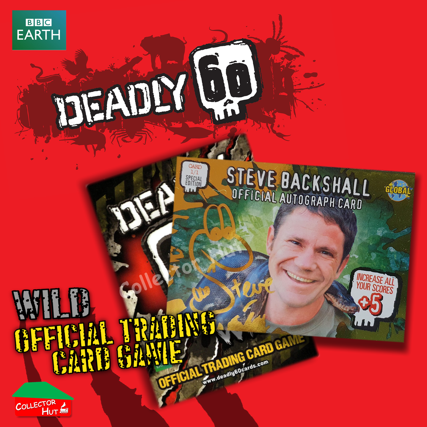 CBBC Deadly 60 Season 1, 2 & Wild FOIL RARE LIMITED Trading Cards