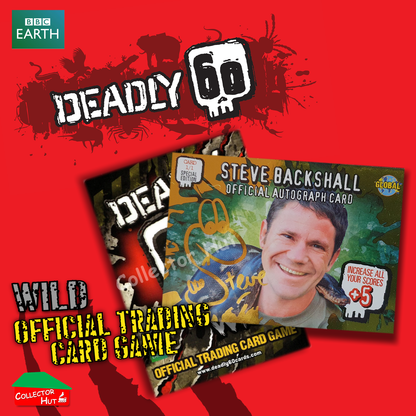 CBBC Deadly 60 Season 1, 2 & Wild FOIL RARE LIMITED Trading Cards