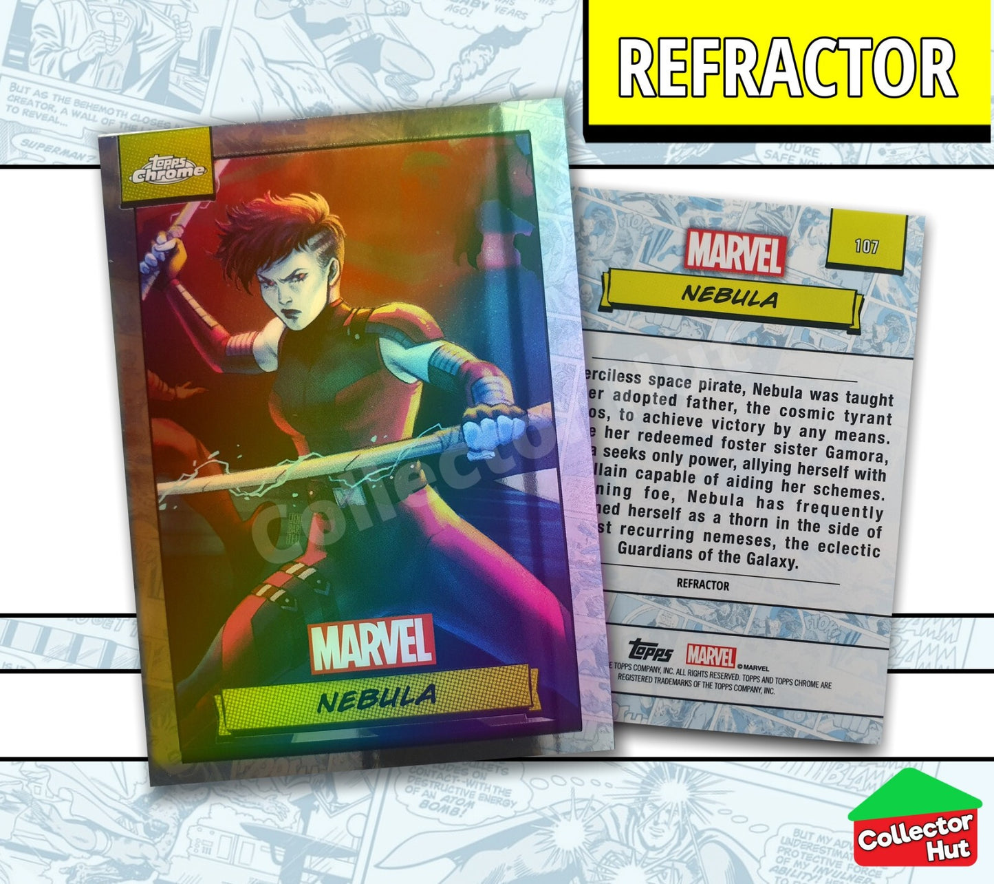 Marvel Topps Chrome 2024 REFRACTOR Card Collection YOU CHOOSE