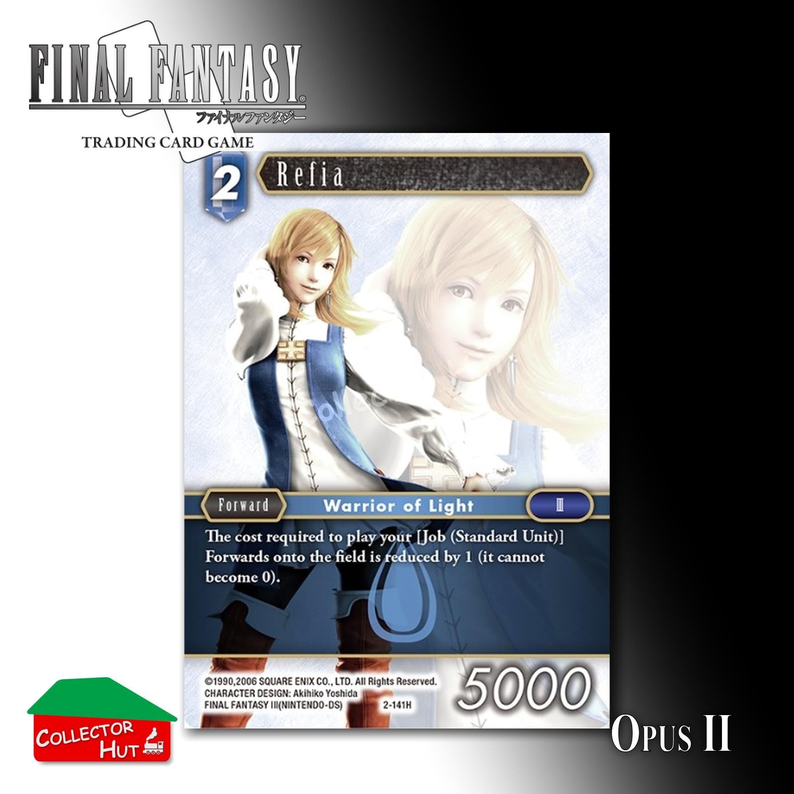 Final Fantasy Trading Card Game OPUS II 2 Singles You Choose