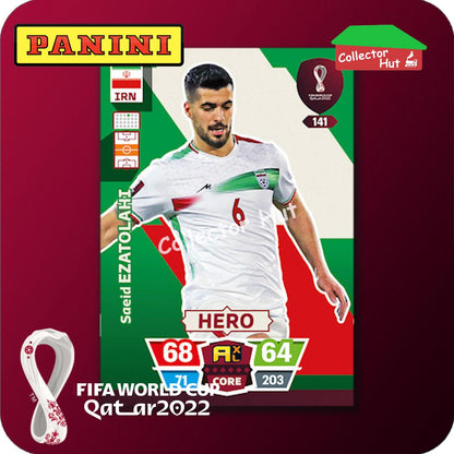 Panini Adrenalyn XL Qatar World Cup 2022 Trading Cards BASE SET #28-144