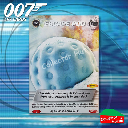 James Bond 007 Commander Spy Cards BASE COMMON YOU CHOOSE