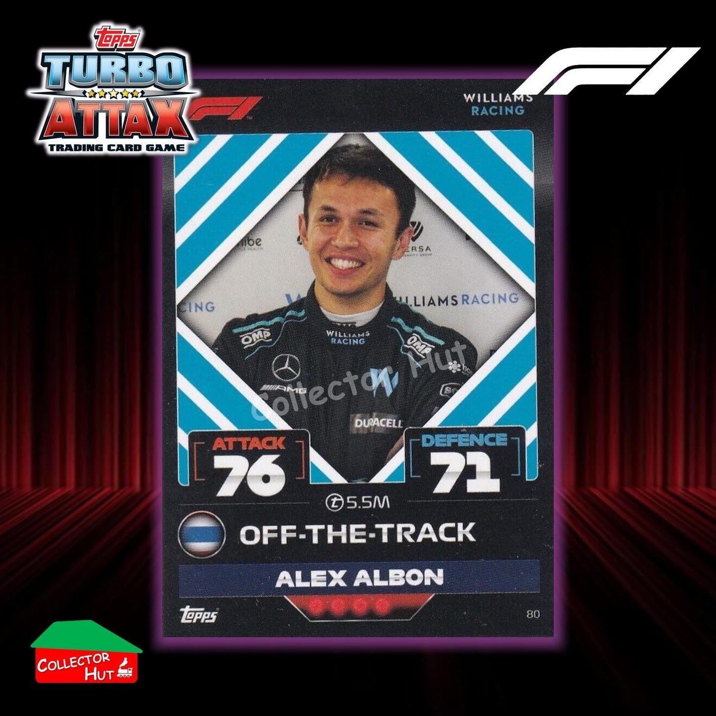 Topps Turbo Attax Formula 1 F1 2022 #1-131 Base Cards YOU CHOOSE
