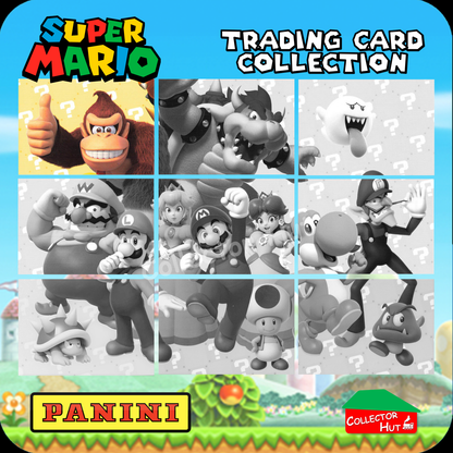 PANINI Super Mario PUZZLE & LIMITED EDITION Trading Cards Choose Your Card!