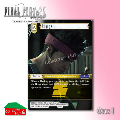Final Fantasy Trading Card Game OPUS I Singles You Choose