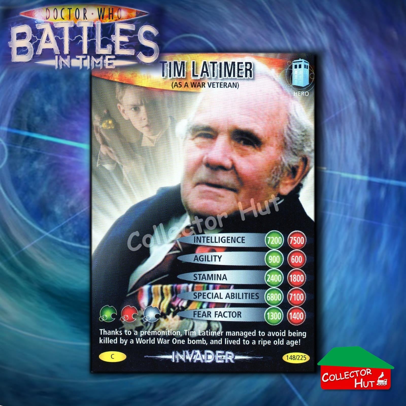 DOCTOR WHO Battles in Time #376-600 INVADER RARE & COMMON CARDS YOU CHOOSE