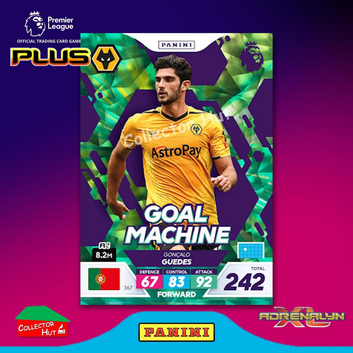 Panini Premier League Adrenalyn XL PLUS 2023 2022/23 Base Cards #190 - #369