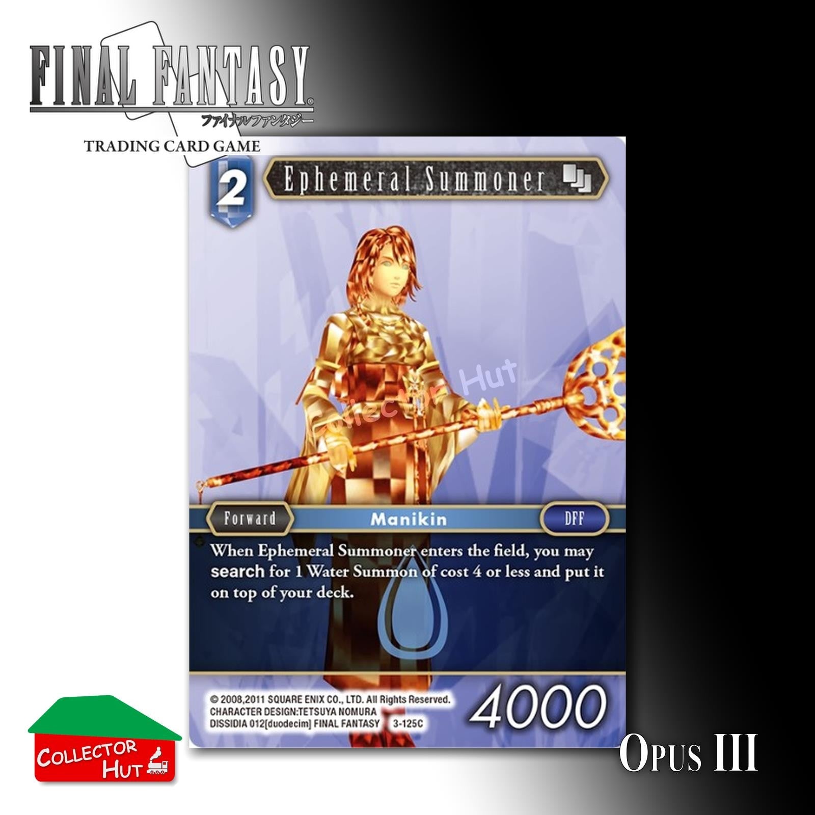 Final Fantasy Trading Card Game OPUS III 3 Singles You Choose