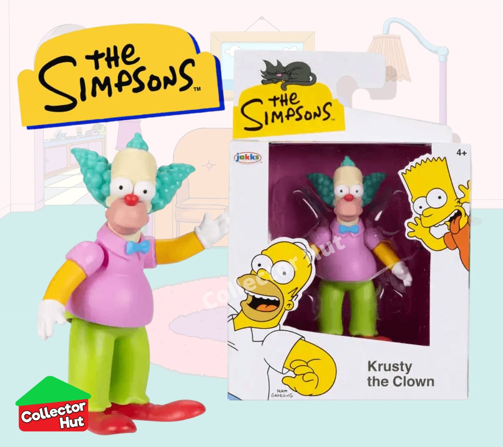 The Simpsons 2.5" Inch Figurine Playset Collection Jakks Pacific 2024
