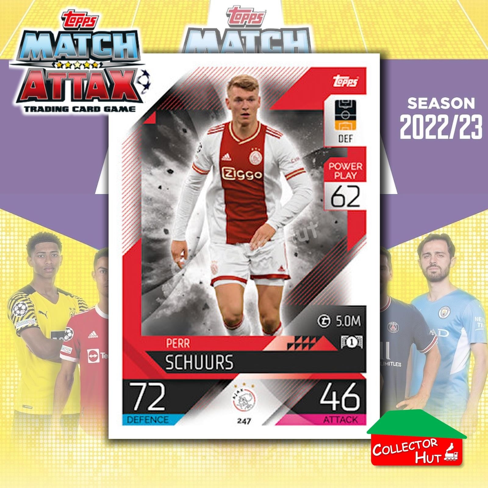 Topps Match Attax Europa Champions League 2022/23 TCG Trading Cards Base 190-387