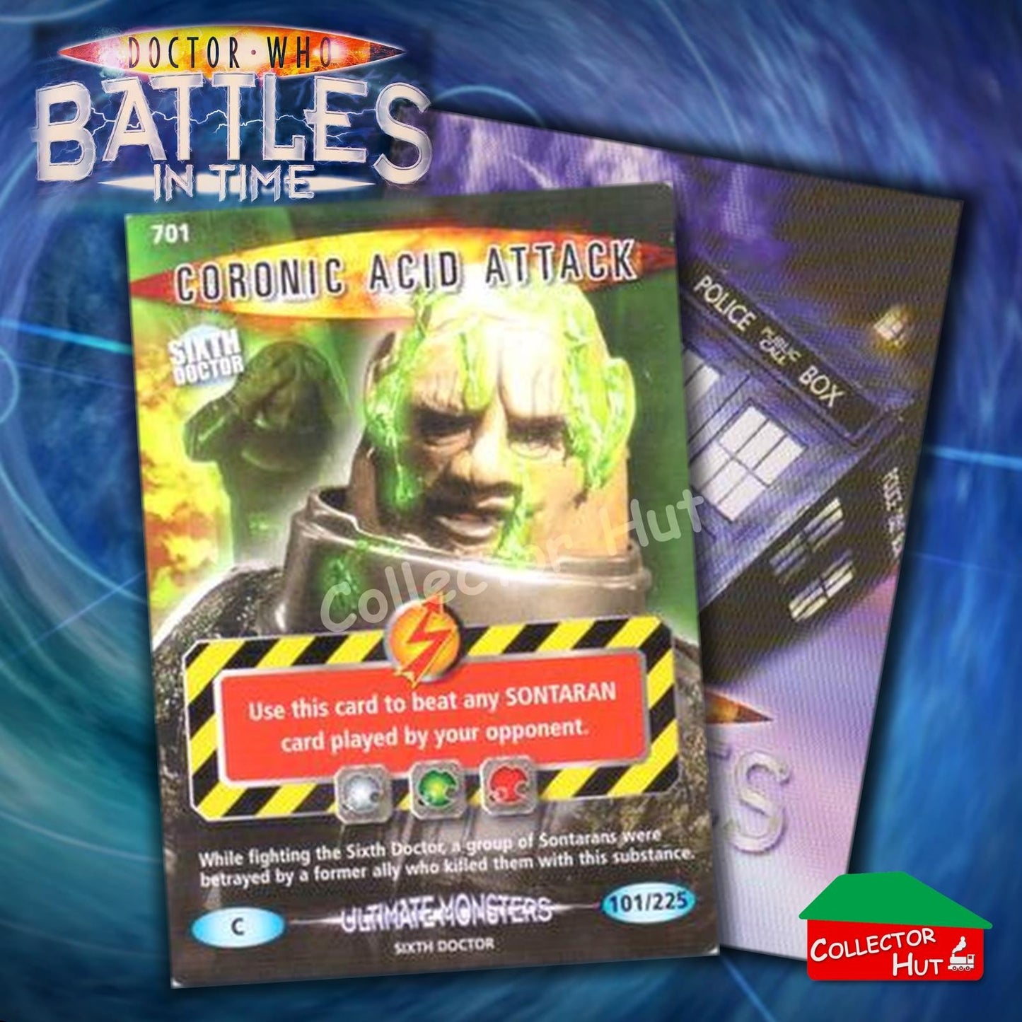 DOCTOR WHO Battles in Time #601-825 ULTIMATE MONSTERS RARE & COMMON Cards
