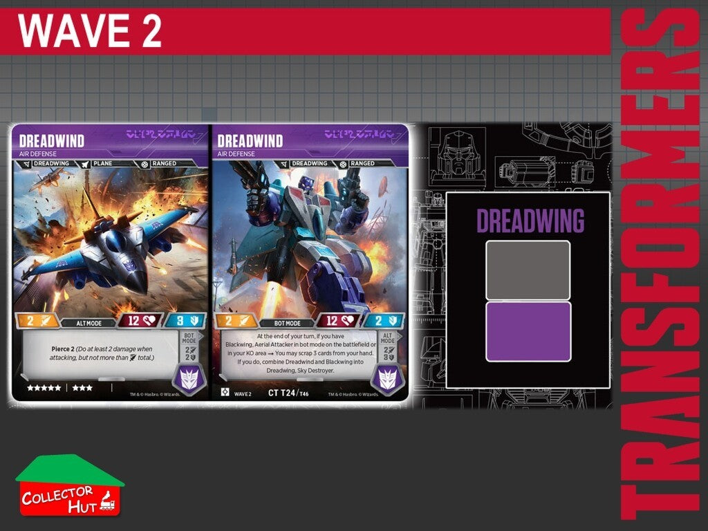 Transformers TCG CHARACTER Trading Cards All Waves