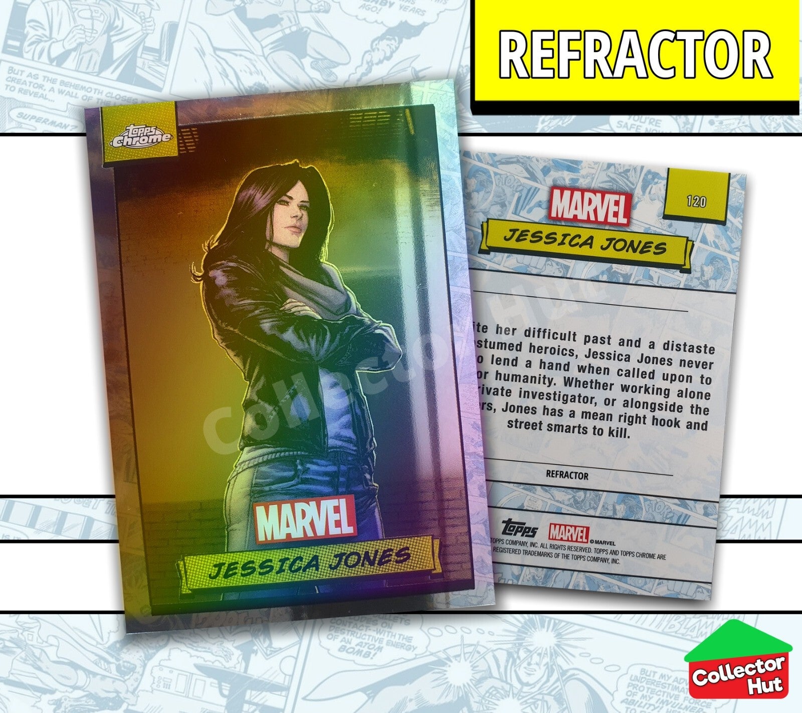 Marvel Topps Chrome 2024 REFRACTOR Card Collection YOU CHOOSE