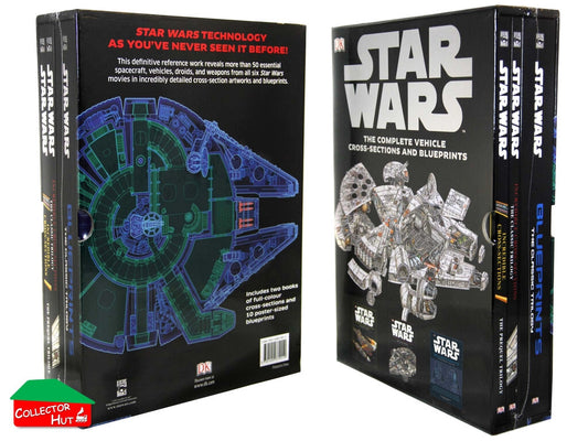Star Wars The Complete Vehicle Cross-Sections & Blueprints DK Hardback 2012