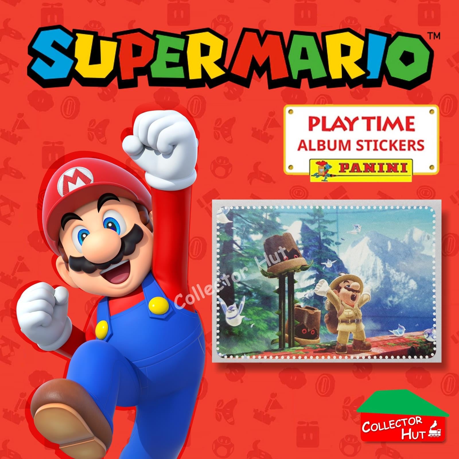 Panini Super Mario Playtime Sticker Collection Singles