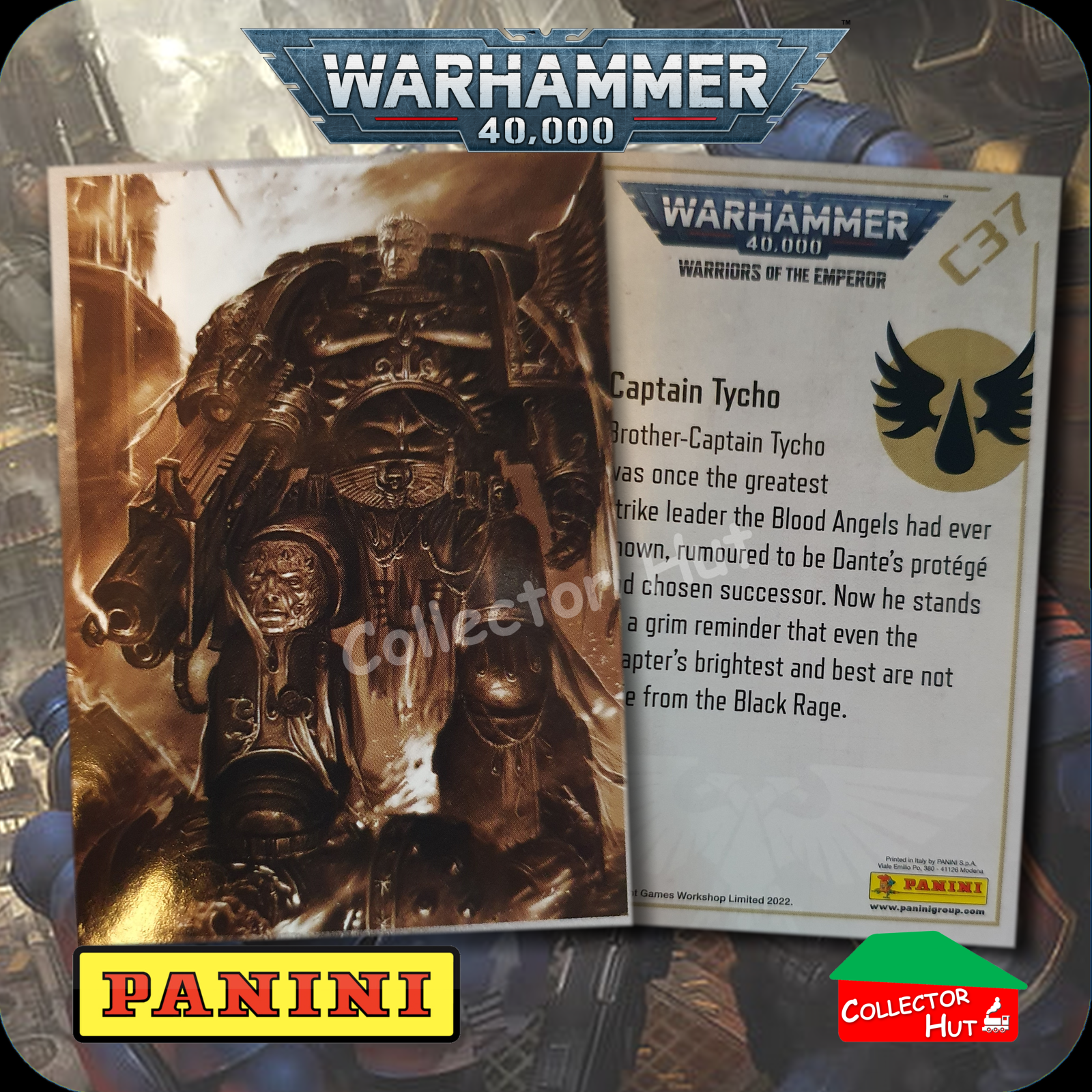 PANINI Warhammer 40,000 40k Warriors of the Emperor Trading Cards You Choose
