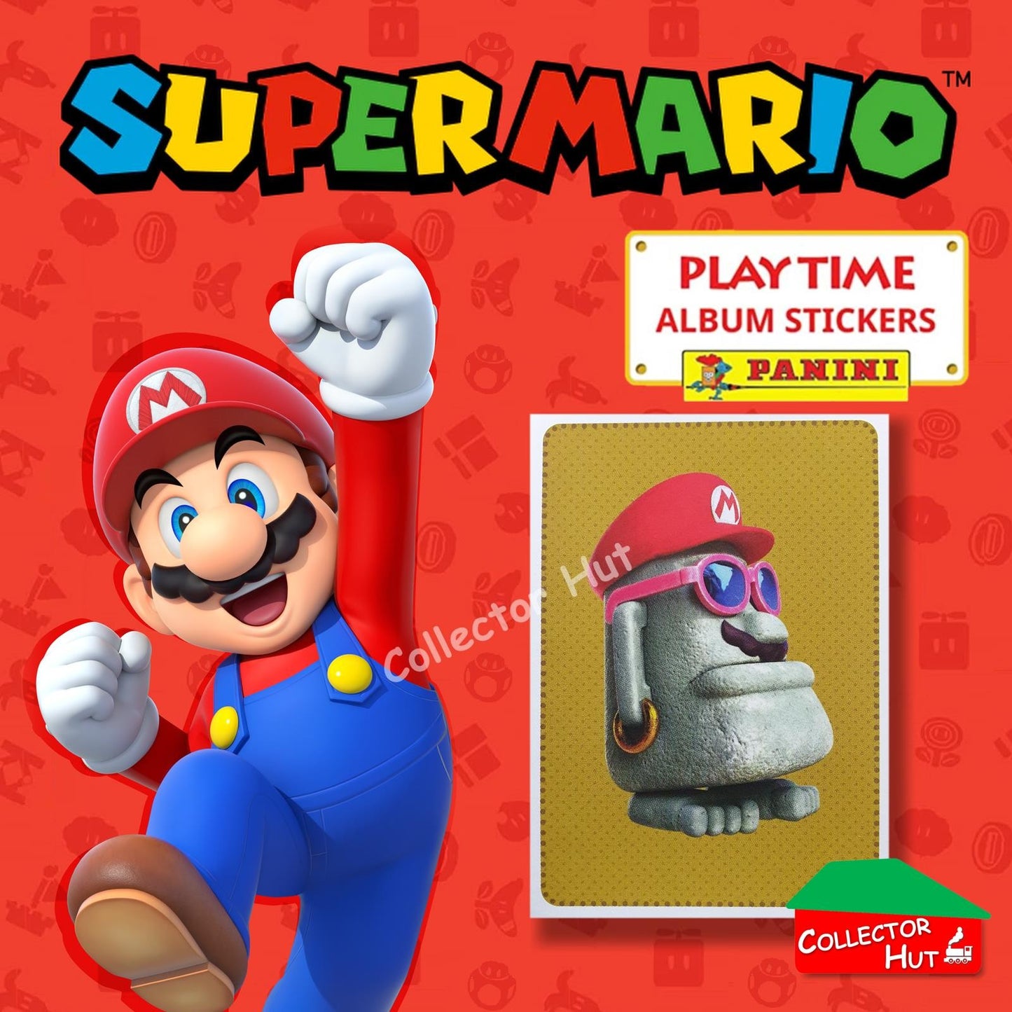 Panini Super Mario Playtime Sticker Collection Singles