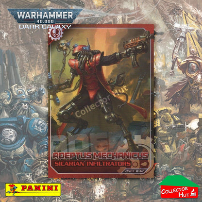 PANINI Warhammer 40,000 Dark Galaxy Only War Base Trading Cards #1-225