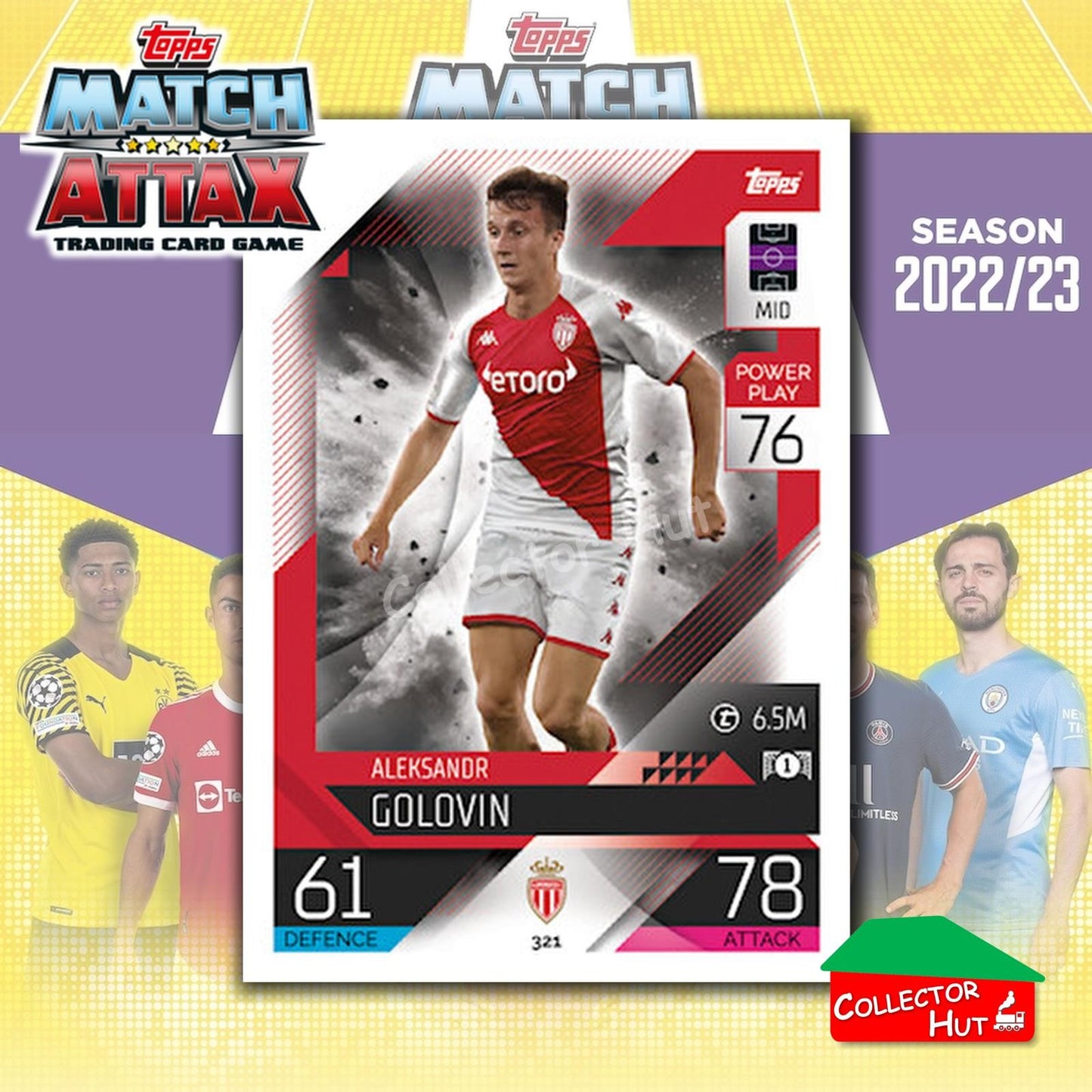 Topps Match Attax Europa Champions League 2022/23 TCG Trading Cards Base 190-387