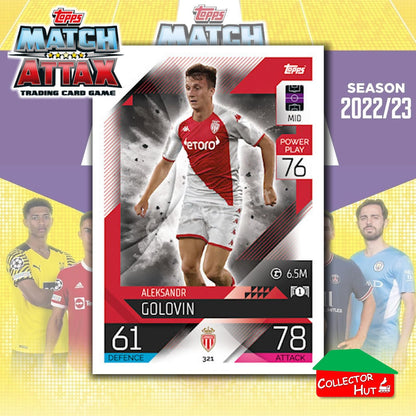 Topps Match Attax Europa Champions League 2022/23 TCG Trading Cards Base 190-387