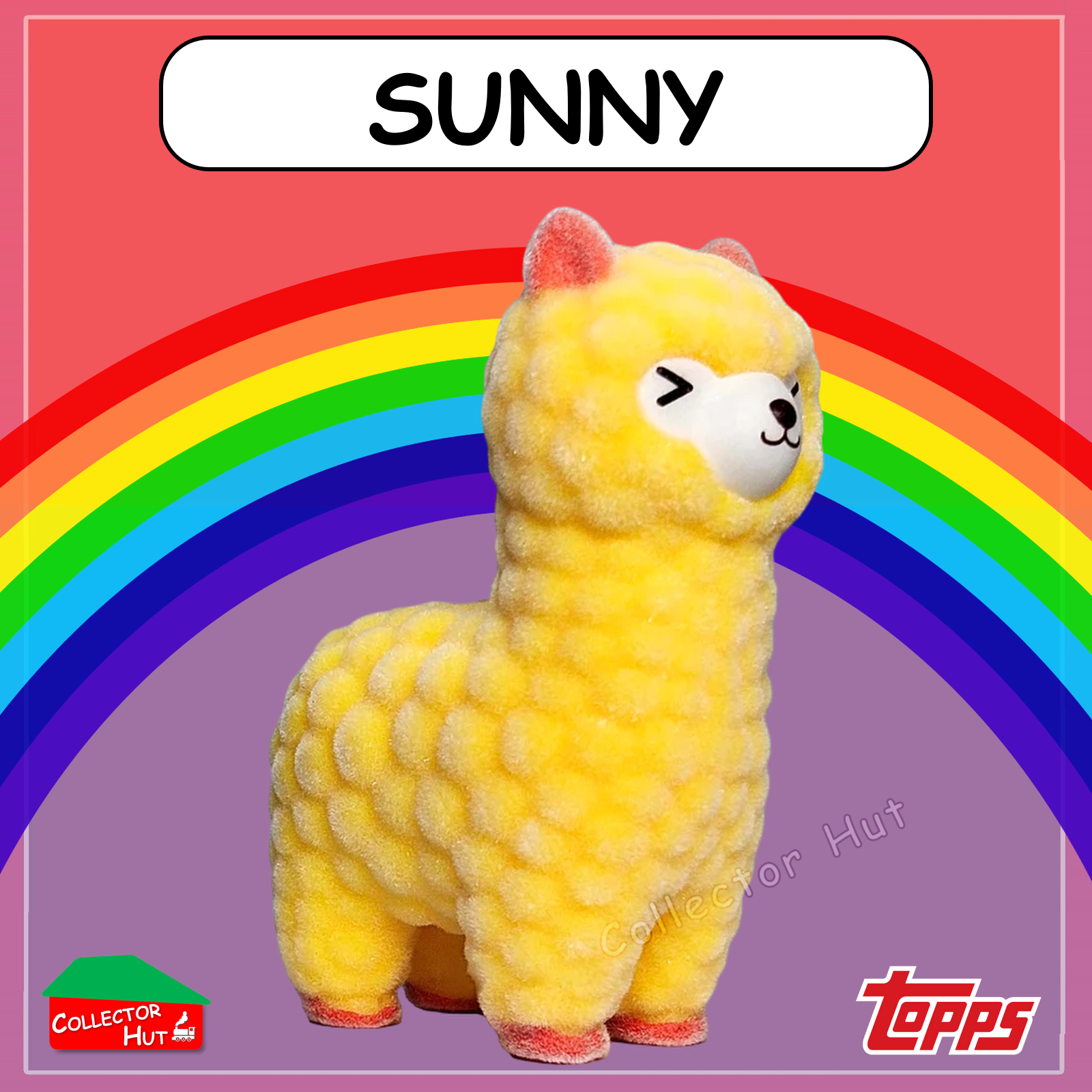 Topps I Love Llamas RAINBOW EDITION Cute Blind Bag Mini Figures