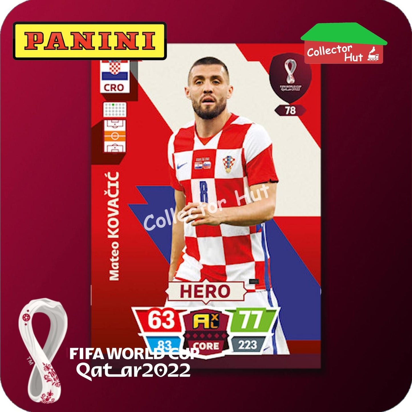 Panini Adrenalyn XL Qatar World Cup 2022 Trading Cards BASE SET #28-144