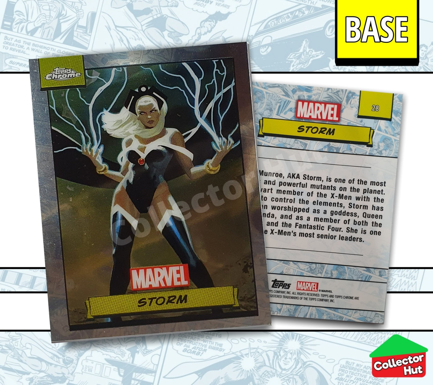Marvel Topps Chrome 2024 Base Card Collection 1-150 YOU CHOOSE