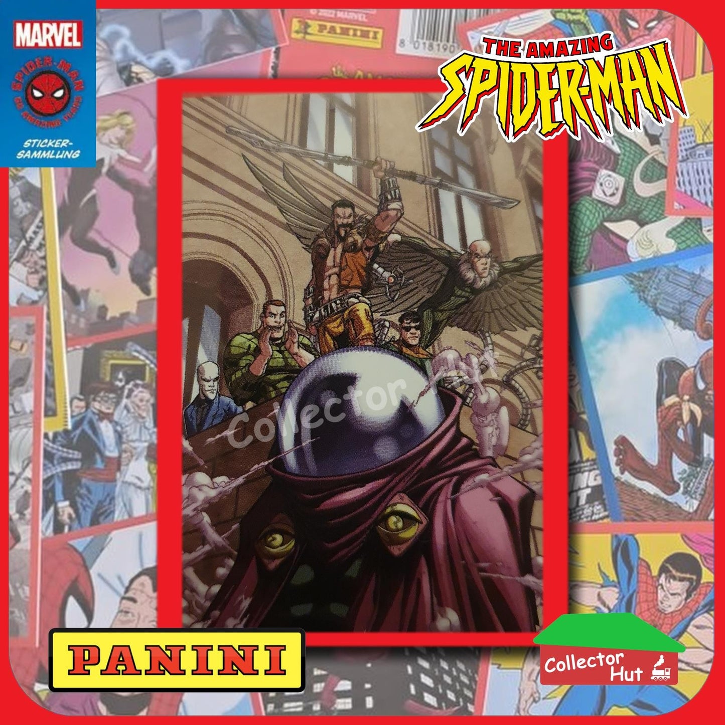 Panini The Amazing Spider-Man 60th Anniversary Sticker Collection Singles