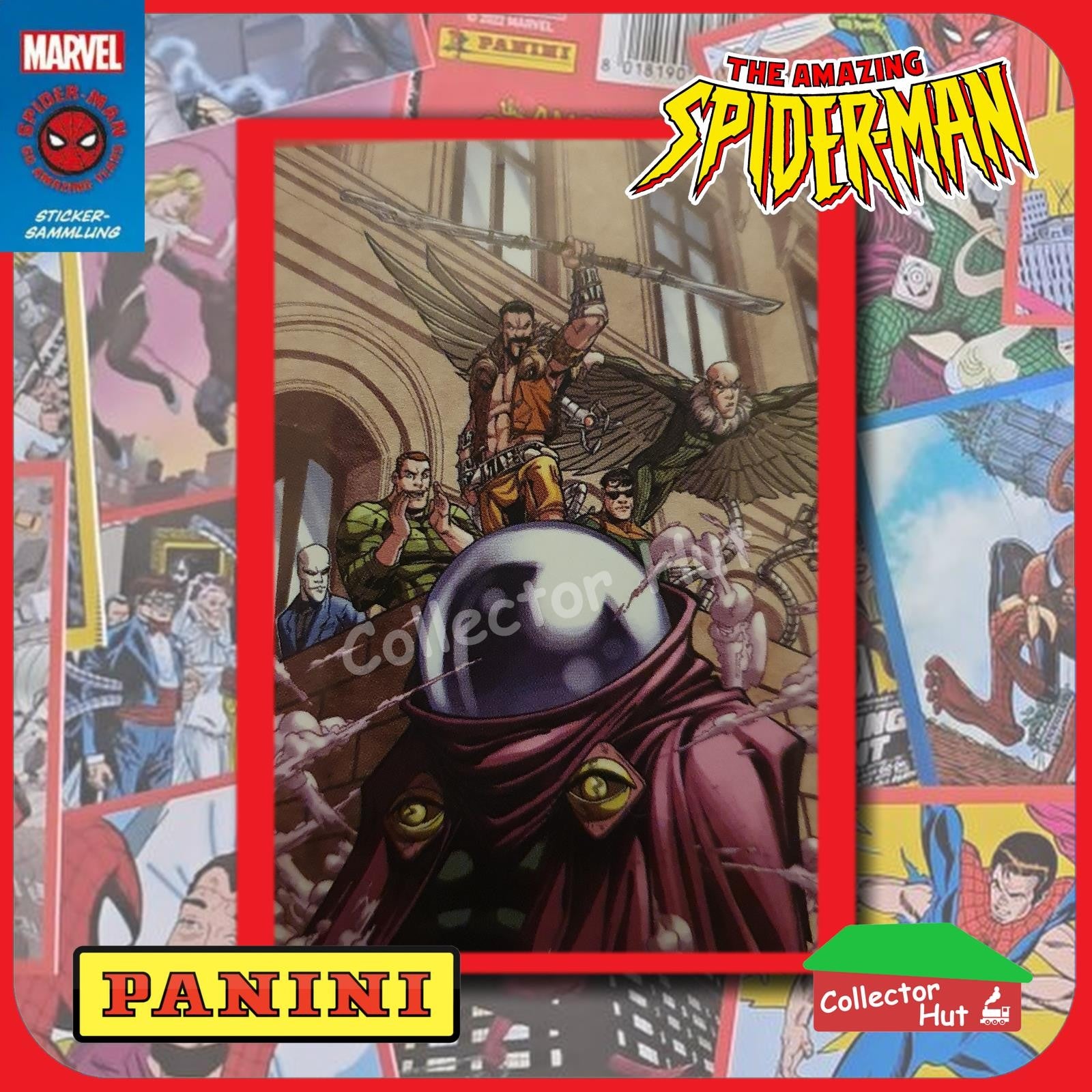 Panini The Amazing Spider-Man 60th Anniversary Sticker Collection Singles