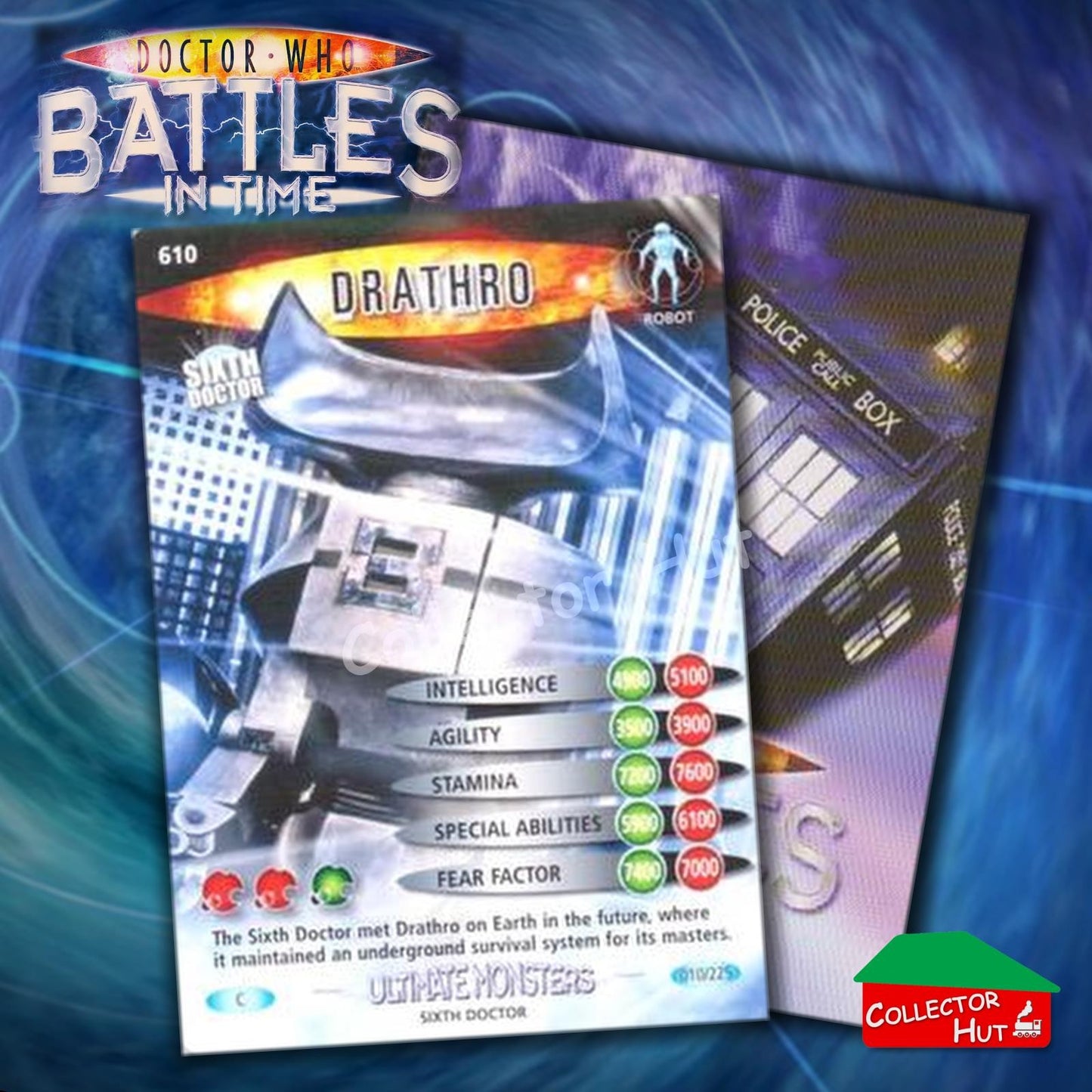 DOCTOR WHO Battles in Time #601-825 ULTIMATE MONSTERS RARE & COMMON Cards