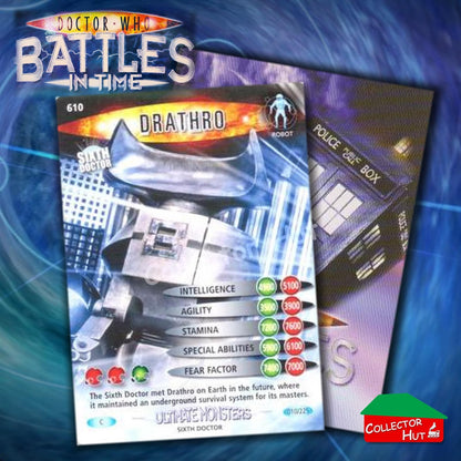 DOCTOR WHO Battles in Time #601-825 ULTIMATE MONSTERS RARE & COMMON Cards