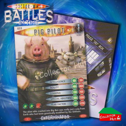 DOCTOR WHO Battles in Time #1-139 EXTERMINATOR RARE & COMMON Cards YOU CHOOSE