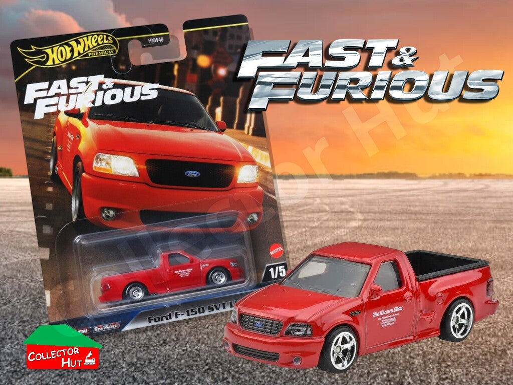 Hot Wheels Premium Fast & Furious 2024 1:64 Scale Real Riders Series Models