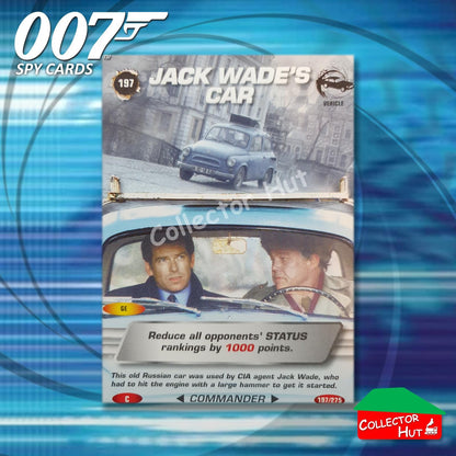 James Bond 007 Commander Spy Cards BASE COMMON YOU CHOOSE