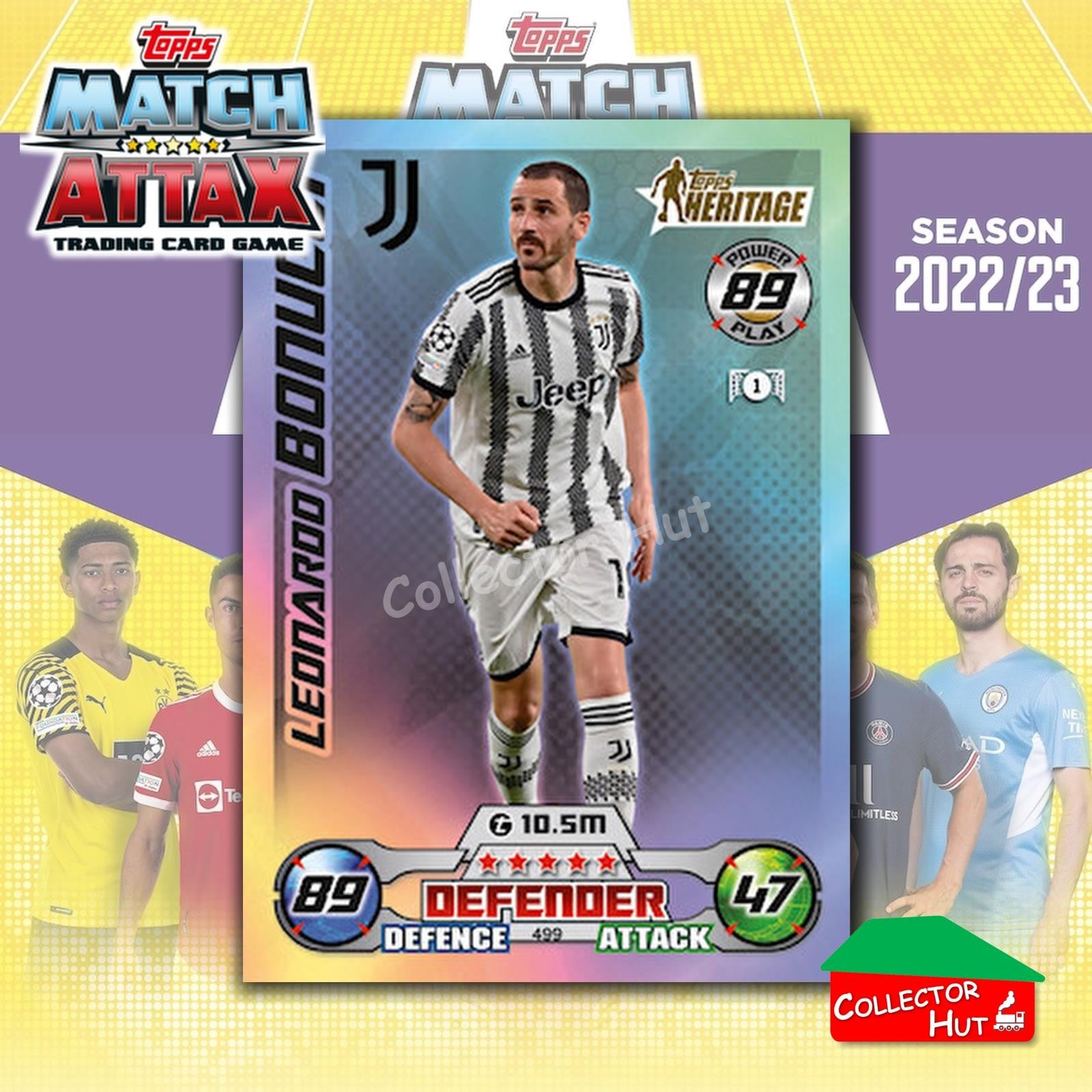 Topps Match Attax EuropA Champions League 2022/23 FOIL LEGEND LIMITED CARDS