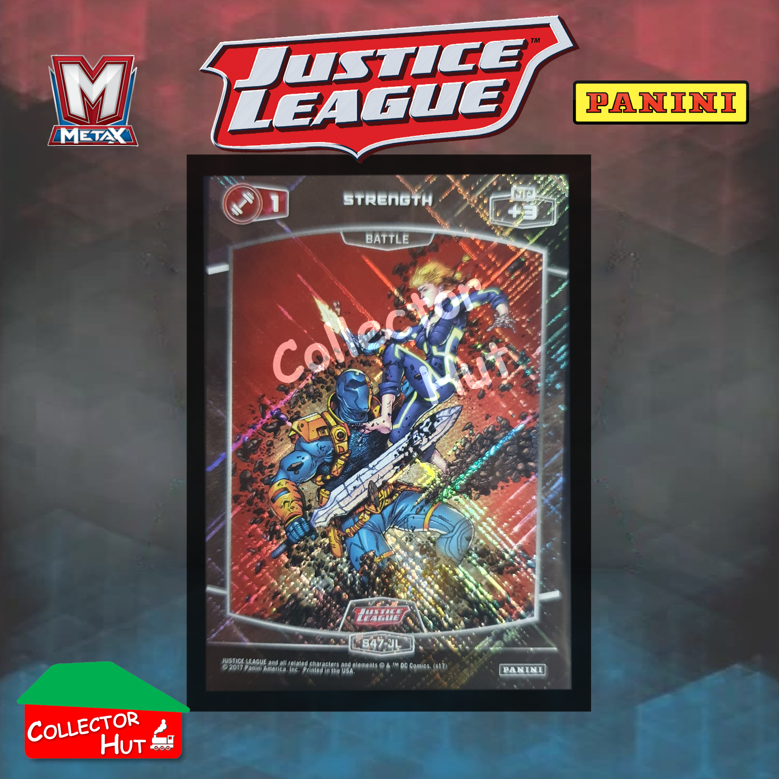 Panini MetaX DC Justice League Foil Cards S1-S72 Choose Your Card