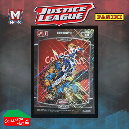 Panini MetaX DC Justice League Foil Cards S1-S72 Choose Your Card