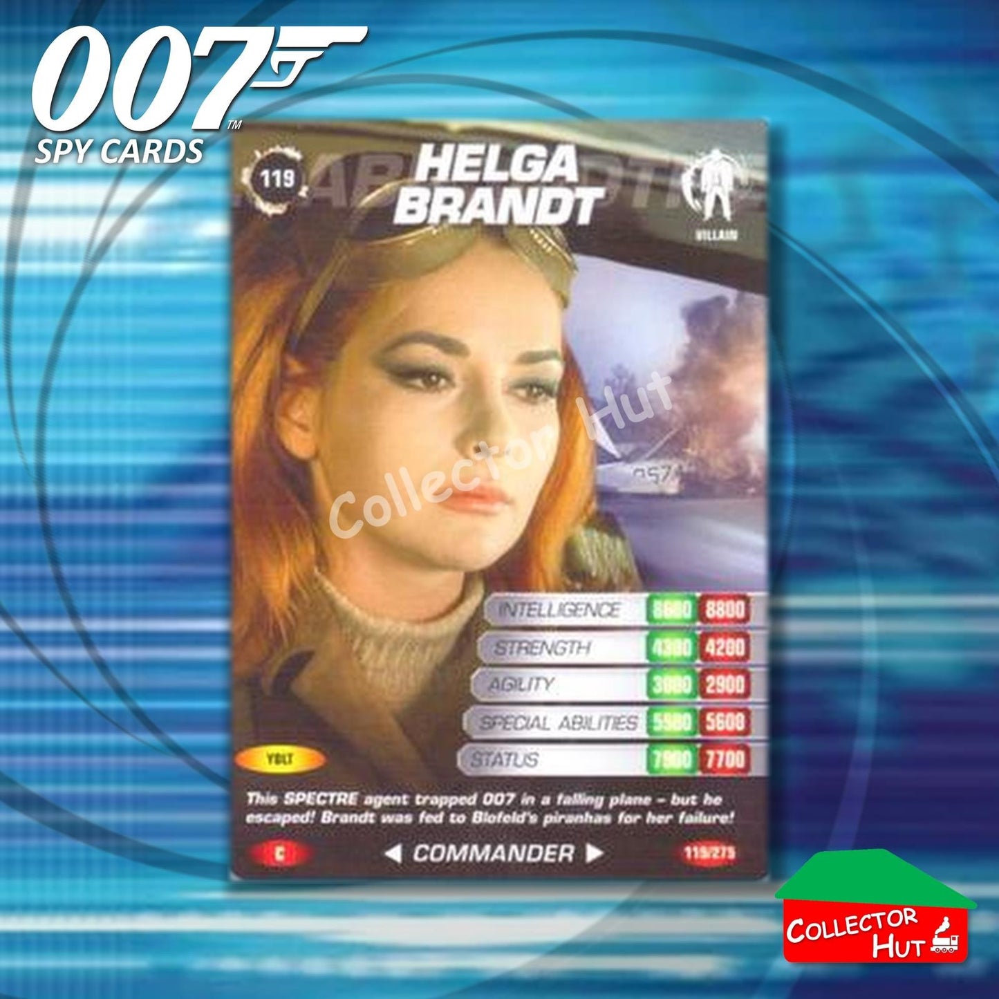 James Bond 007 Commander Spy Cards BASE COMMON YOU CHOOSE
