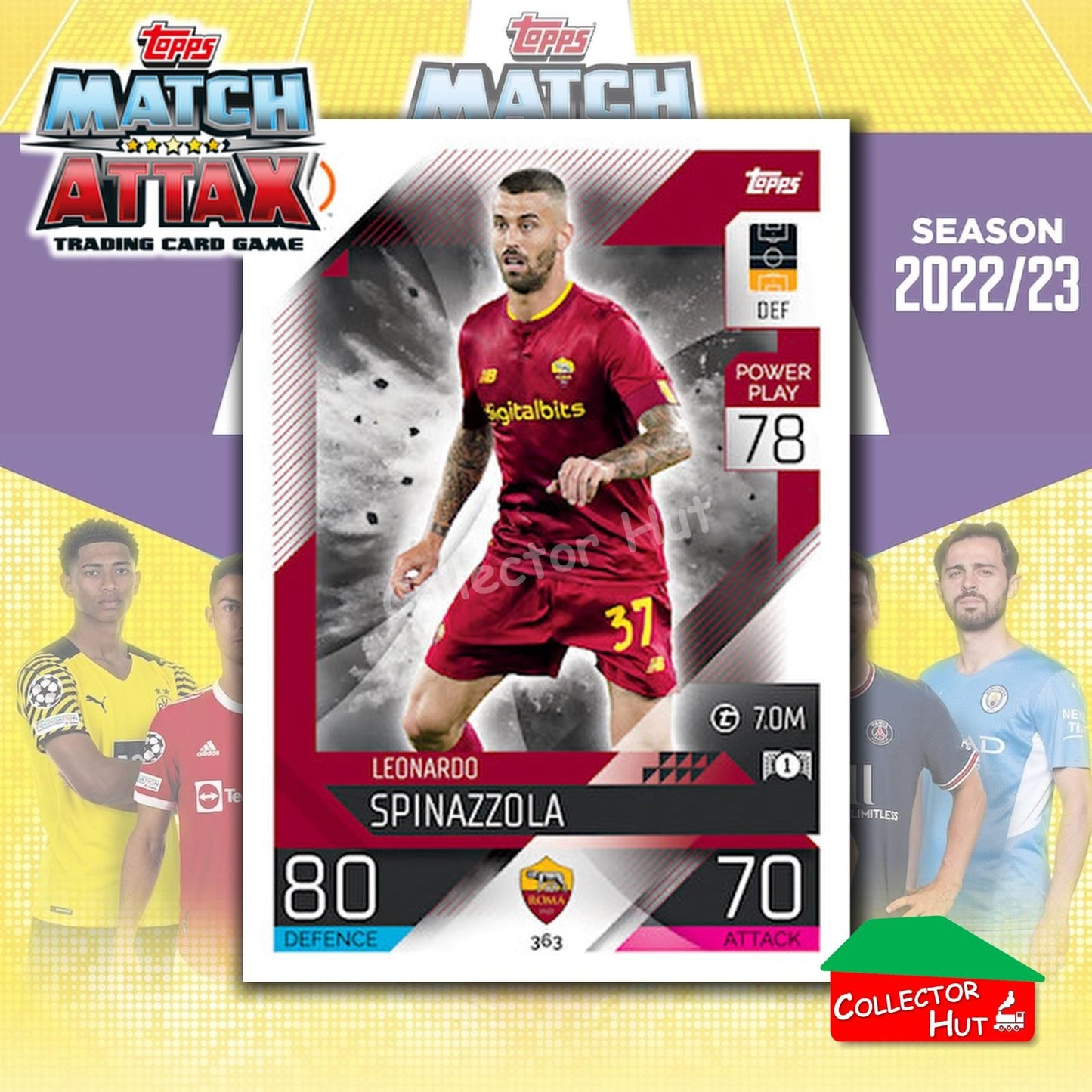 Topps Match Attax Europa Champions League 2022/23 TCG Trading Cards Base 190-387