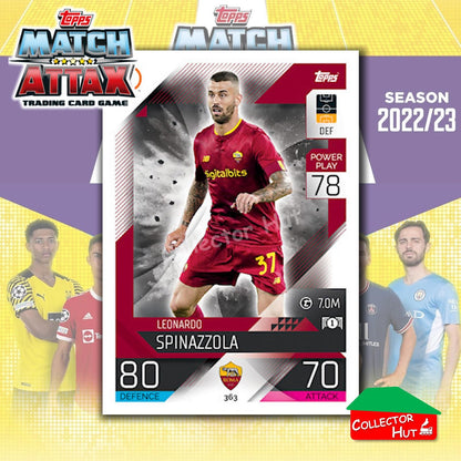 Topps Match Attax Europa Champions League 2022/23 TCG Trading Cards Base 190-387