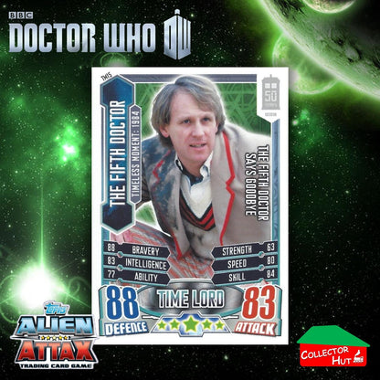 Topps Doctor Who Alien Attax 50th Anniversary Edition Companion Timeless Cards