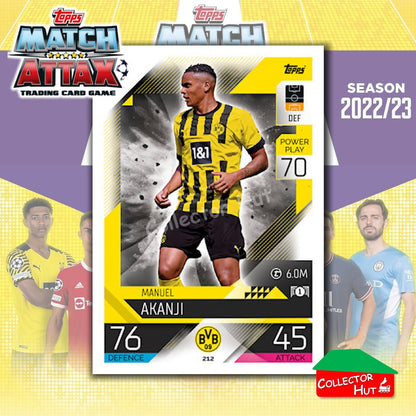 Topps Match Attax Europa Champions League 2022/23 TCG Trading Cards Base 190-387