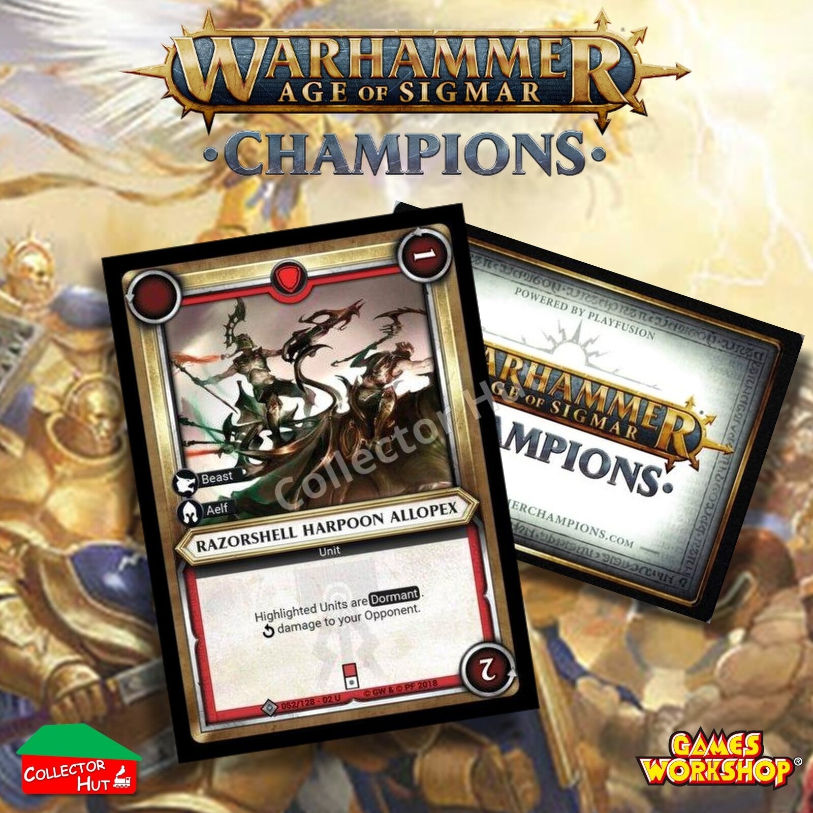 Warhammer Age of Sigmar: Champions Wave 2 ONSLAUGHT Trading Cards CHOOSE SINGLES