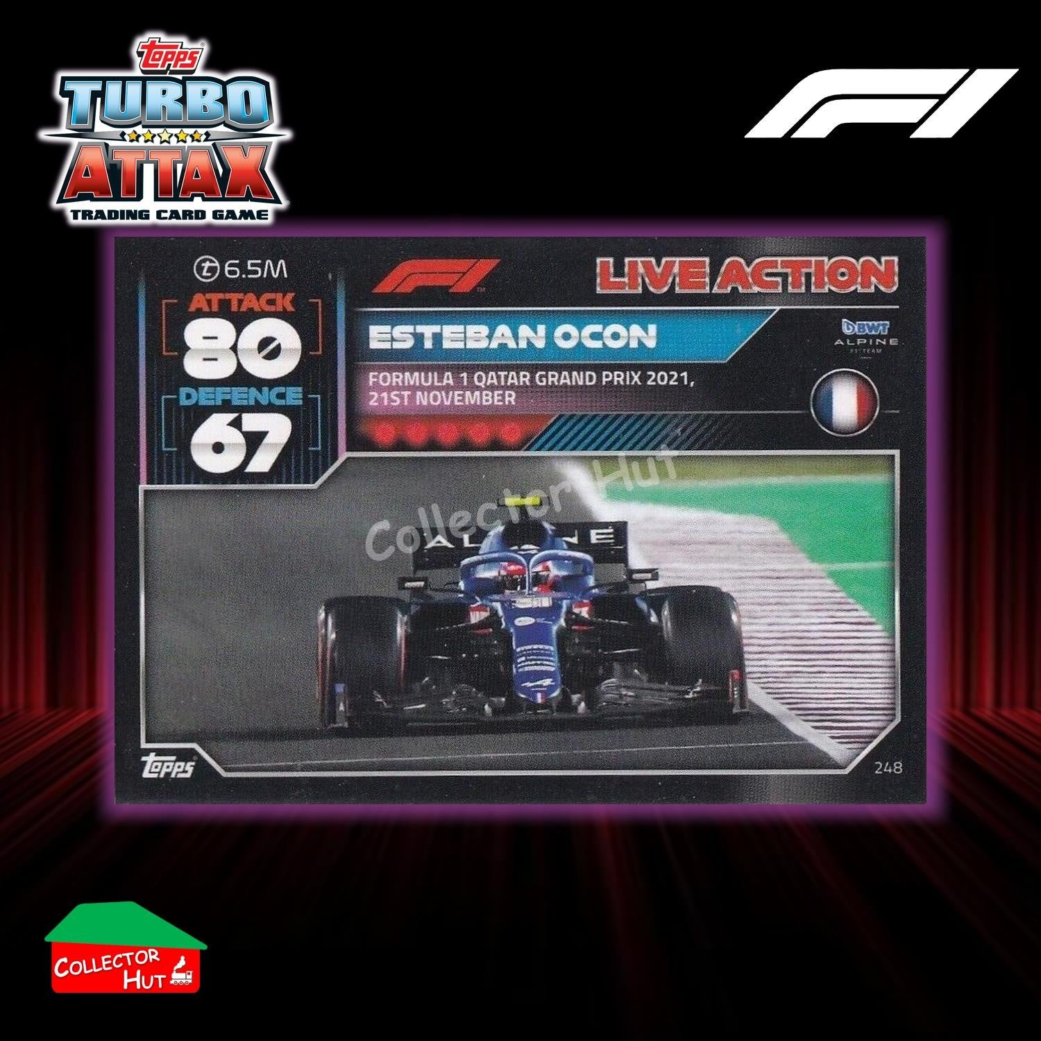 Topps Turbo Attax Formula 1 F1 2022 #136-279 Base Cards YOU CHOOSE