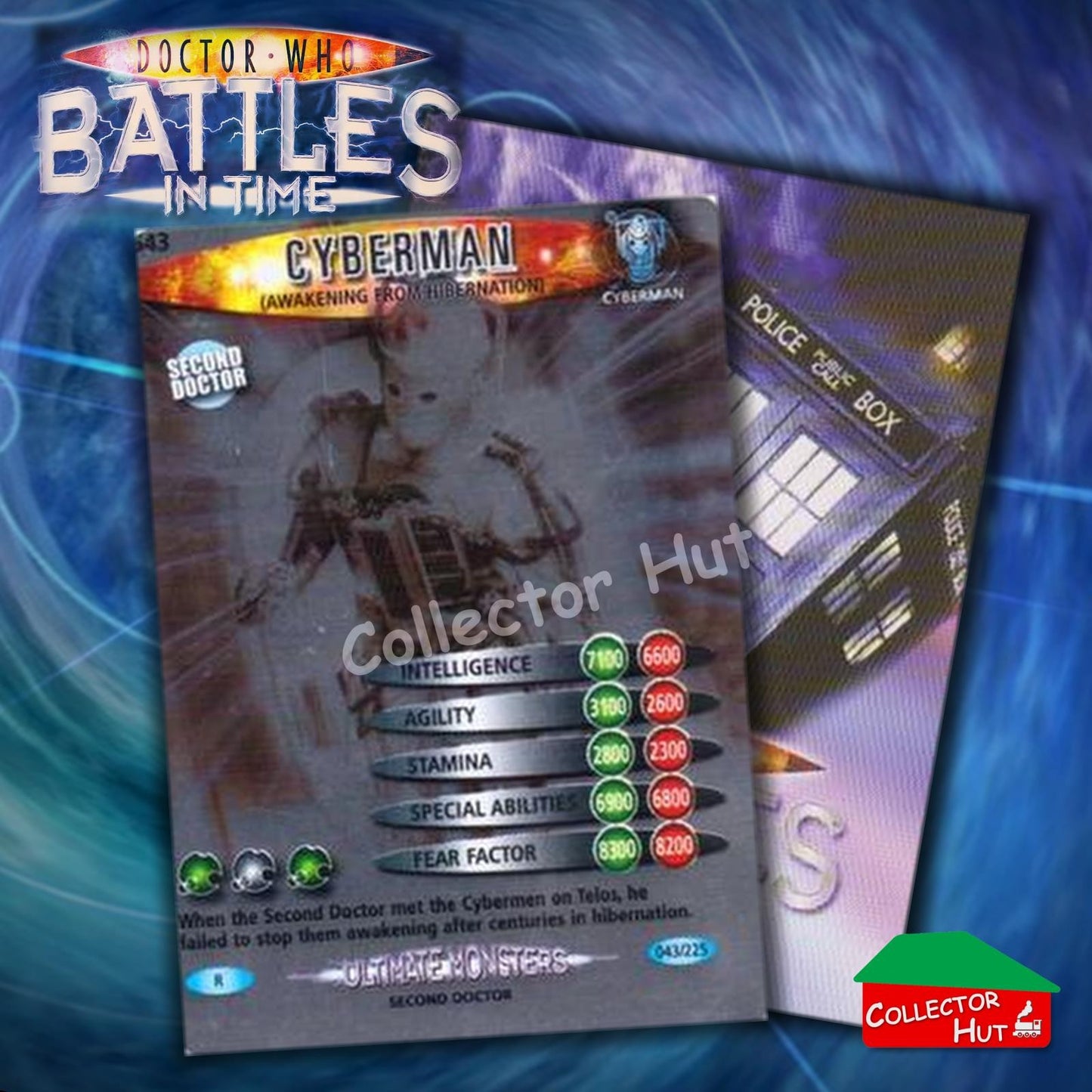 DOCTOR WHO Battles in Time #601-825 ULTIMATE MONSTERS RARE & COMMON Cards