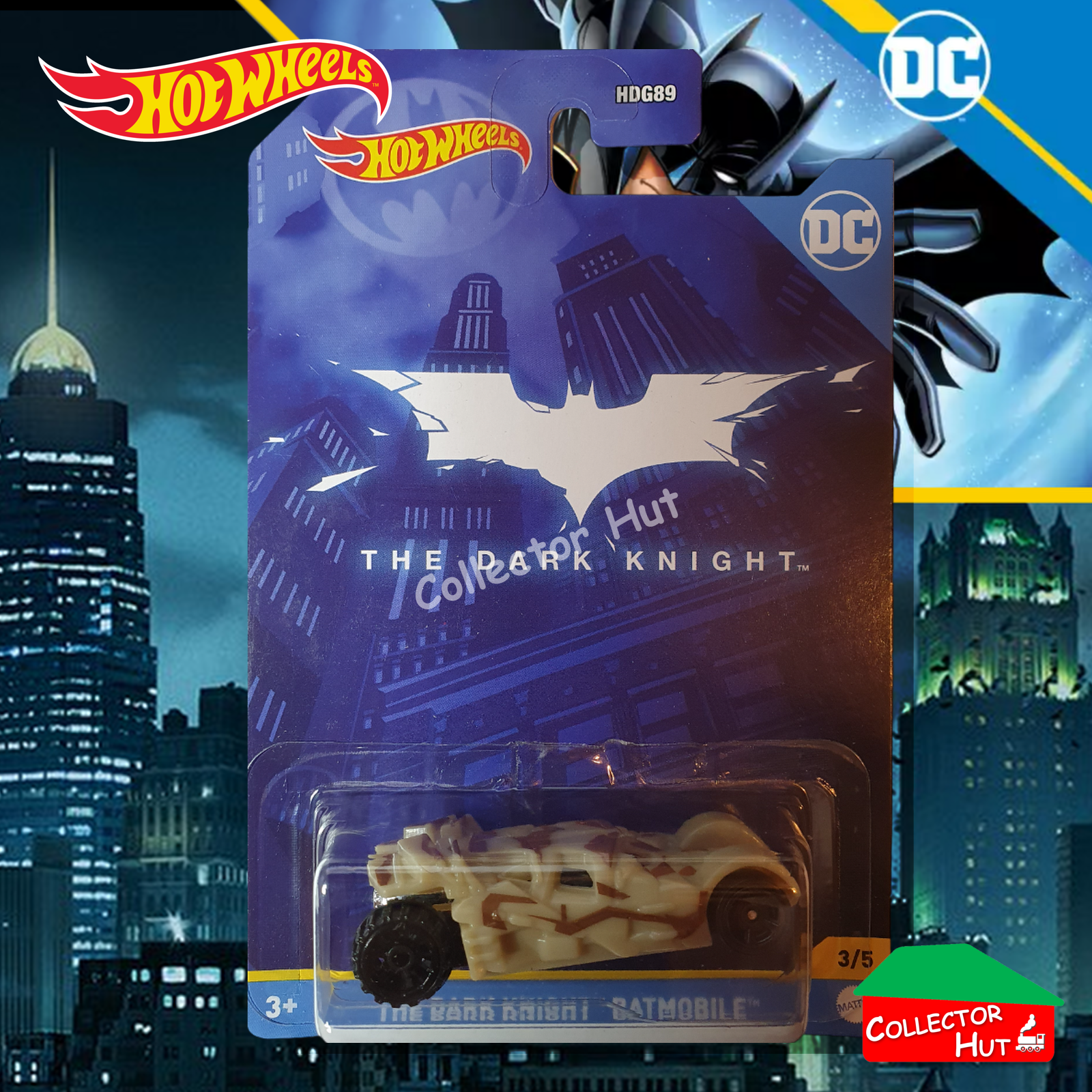 Hot Wheels DC Batman HDG89 1:64 Scale Die Cast