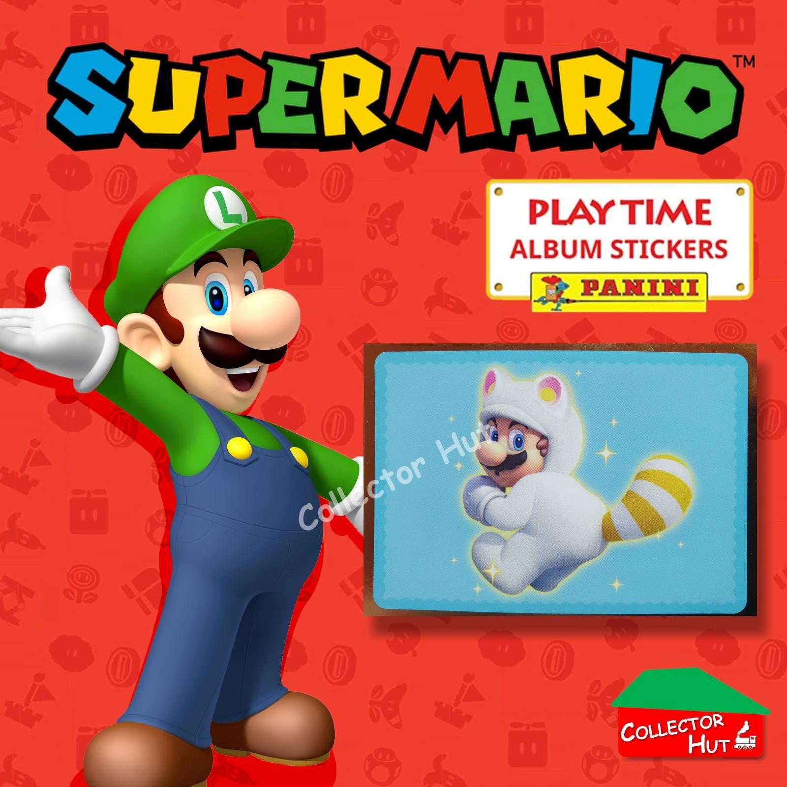 Panini Super Mario Playtime Limited Edition Cards & Parallel Stickers