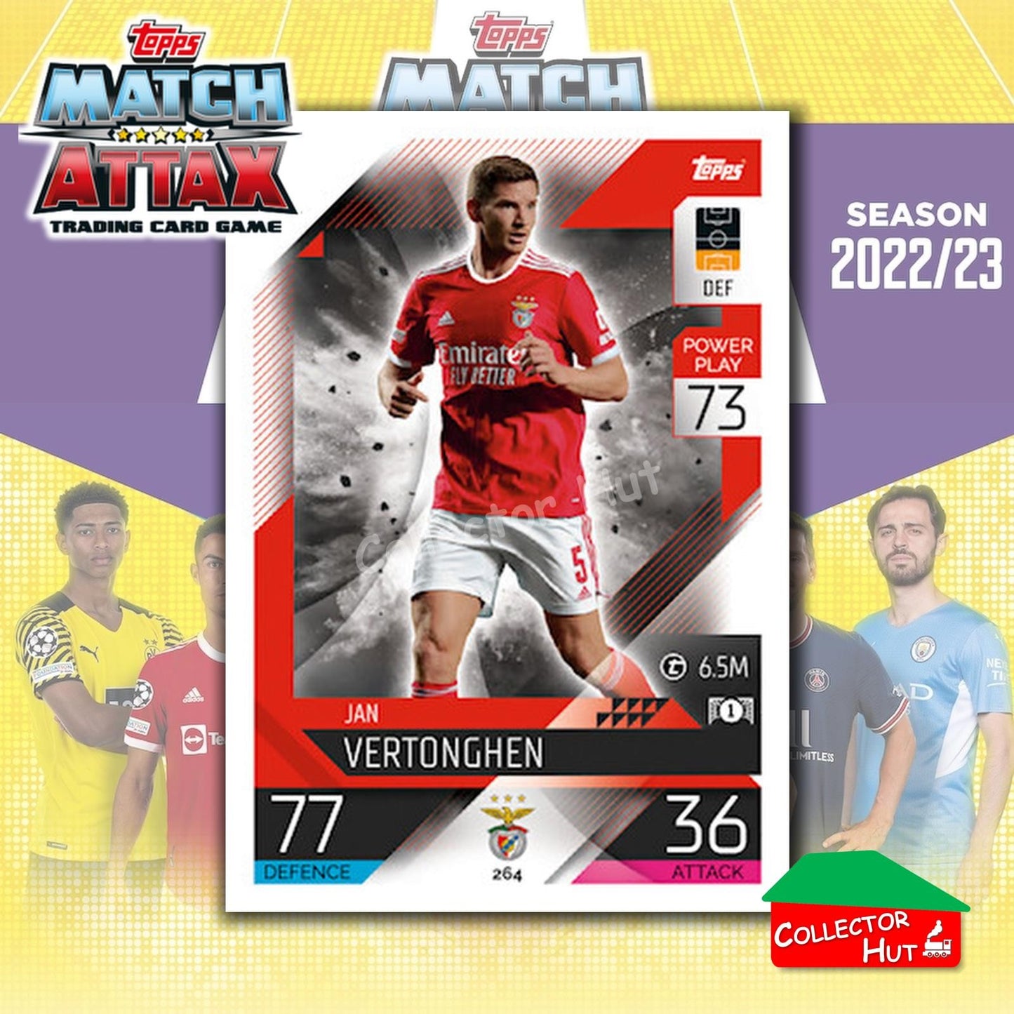 Topps Match Attax Europa Champions League 2022/23 TCG Trading Cards Base 190-387