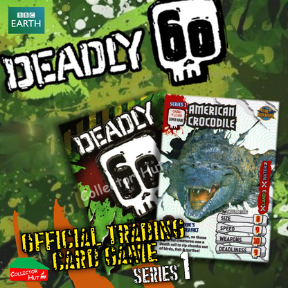 CBBC Deadly 60 Season 1, 2 & Wild FOIL RARE LIMITED Trading Cards